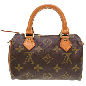 ABランク 割れなし 業者販売 ルイ ヴィトン モノグラム ミニスピーディ M41534 2WAY ハンドバッグ バッグ LV LOUIS VUITTON 2号店