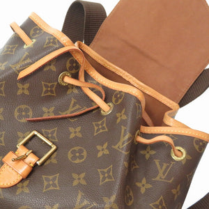 Bランク 業者販売 モノグラム モンスリGM ルイ ヴィトン M51135 リュックサック バッグ LV LOUIS VUITTON