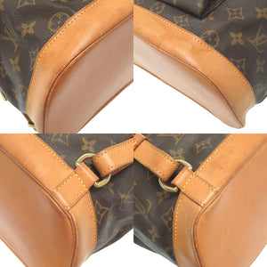 Bランク 業者販売 モノグラム モンスリGM ルイ ヴィトン M51135 リュックサック バッグ LV LOUIS VUITTON