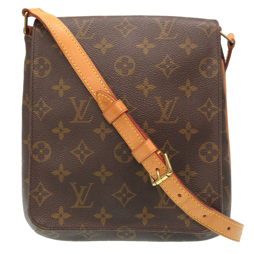 ABランク 割れなし 業者販売 モノグラム ミュゼットサルサ ショートストラップ ルイ ヴィトン M51258 ショルダーバッグ LV LOUIS VUITTON 2号店