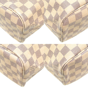Dランク 業者販売 旧型 ネヴァーフルPM ダミエ アズール ルイ ヴィトン N51110 トートバッグ バッグ LV LOUIS VUITTON
