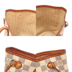 Dランク 業者販売 旧型 ネヴァーフルPM ダミエ アズール ルイ ヴィトン N51110 トートバッグ バッグ LV LOUIS VUITTON