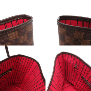 SAランク 新品同様 ルイ ヴィトン ネヴァーフルMM ダミエ N51105 ハンドバッグ バッグ 業者販売 LV 0001SAMM LOUIS VUITTON