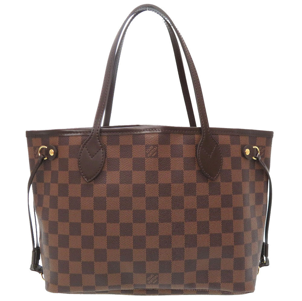 SAランク 業者販売 新型 ネヴァーフルPM ポーチなし ダミエ ルイ ヴィトン N41359 トートバッグ バッグ LV LOUIS VUITTON