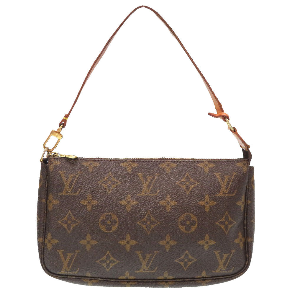 BCランク 割れなし 業者販売 モノグラム ポシェット アクセソワール ルイヴィトン M51980 アクセサリーポーチ バッグ LOUIS VUITTON 2号店