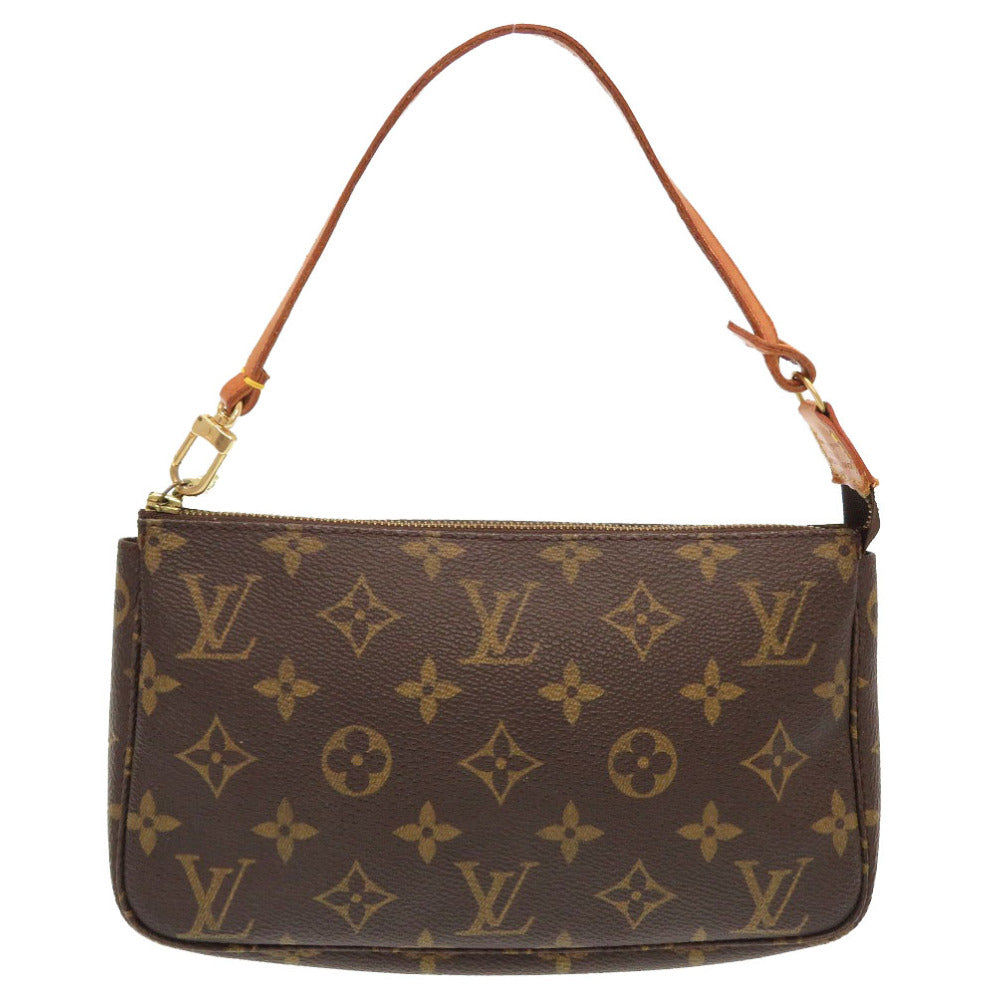 BCランク 割れなし 業者販売 モノグラム ポシェット アクセソワール ルイヴィトン M51980 アクセサリーポーチ バッグ LOUIS VUITTON 2号店 K