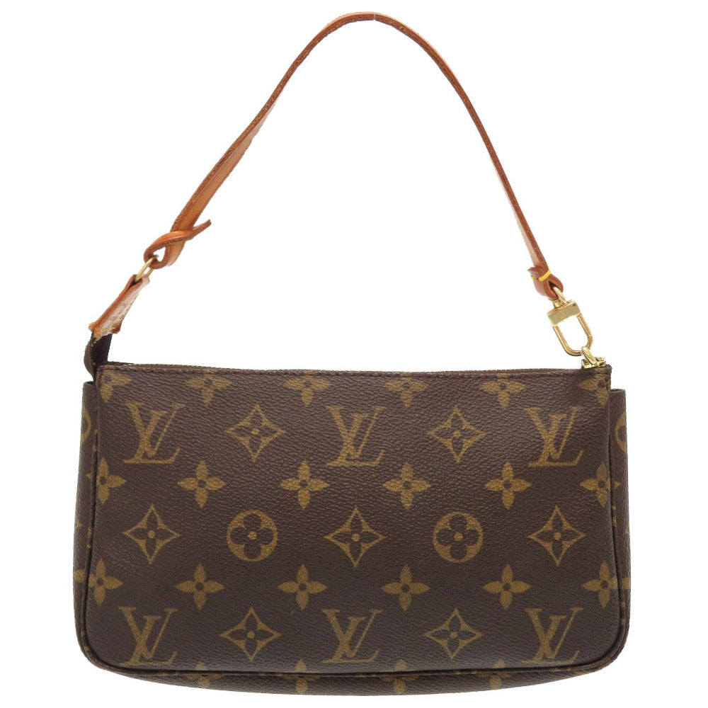 BCランク 割れなし 業者販売 モノグラム ポシェット アクセソワール ルイヴィトン M51980 アクセサリーポーチ バッグ LOUIS VUITTON 2号店 K