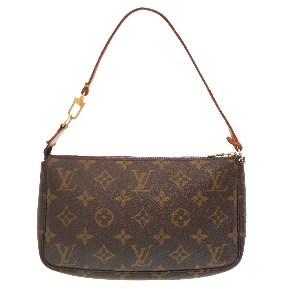 BCランク ヒビあり 業者販売 モノグラム ポシェット アクセソワール ルイ ヴィトン M51980 アクセサリーポーチ バッグ LOUIS VUITTON 2号店