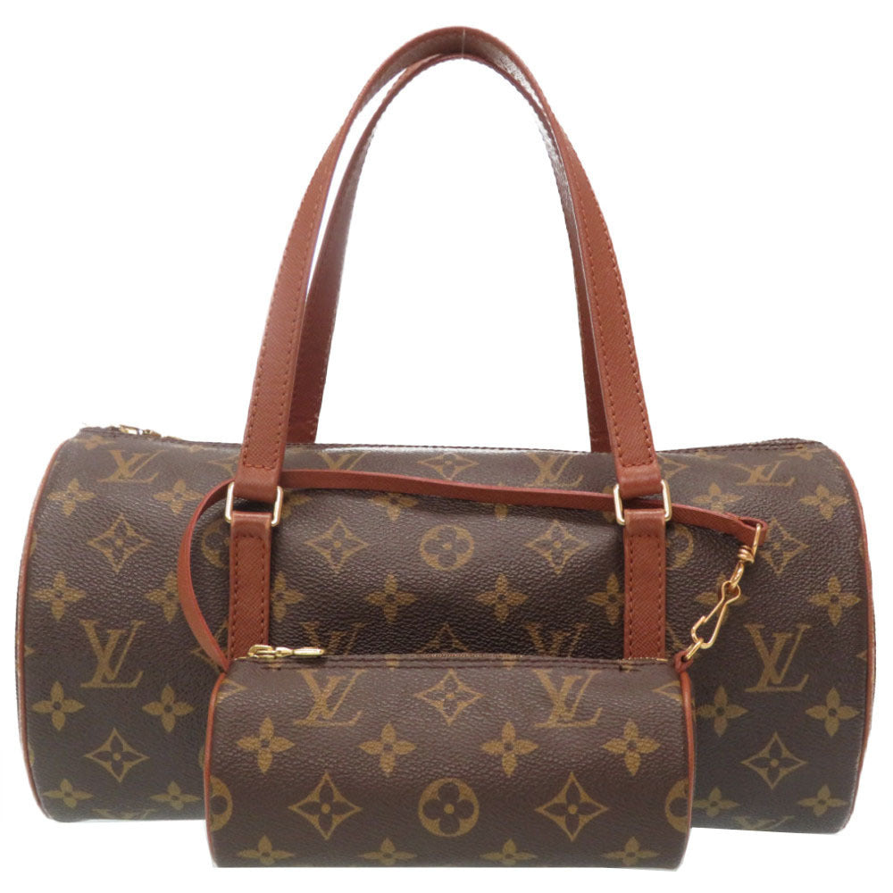 ABランク 業者販売 モノグラム パピヨン30 ルイ ヴィトン M51365 ハンドバッグ ポーチ付 LV LOUIS VUITTON