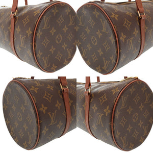 ABランク 業者販売 モノグラム パピヨン30 ルイ ヴィトン M51365 ハンドバッグ ポーチ付 LV LOUIS VUITTON