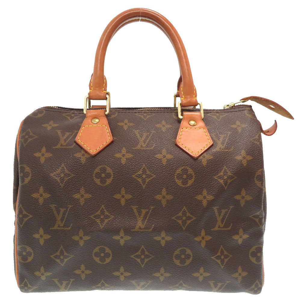 Bランク 割れなし 業者販売 モノグラム スピーディ25 ルイ ヴィトン M41528 ハンドバッグ バッグ LV LOUIS VUITTON 2号店