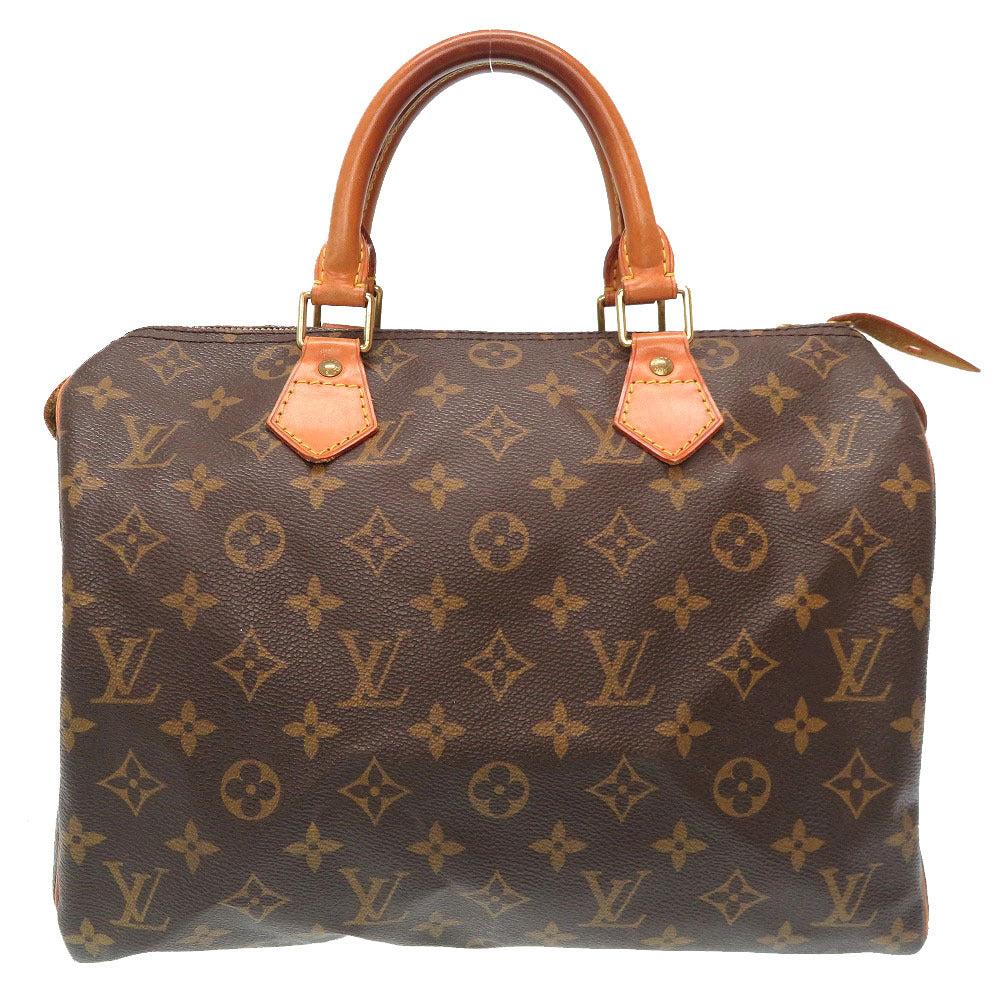 Bランク 割れなし 業者販売 モノグラム スピーディ30 ルイ ヴィトン M41526 ハンドバッグ バッグ LV  0001 LOUIS VUITTON 2号店