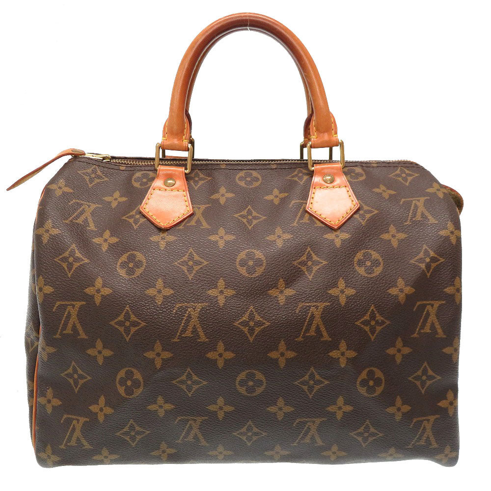 Bランク 割れなし 業者販売 モノグラム スピーディ30 ルイ ヴィトン M41526 ハンドバッグ バッグ LV  0001 LOUIS VUITTON 2号店