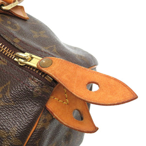 BCランク 割れなし ルイ ヴィトン スピーディ30 モノグラム M41526 ハンドバッグ バッグ 業者販売 LV 0001 LOUIS VUITTON
