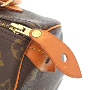 Bランク ヒビあり 業者販売 モノグラム スピーディ25 ルイ ヴィトン M41528 ハンドバッグ バッグ LOUIS VUITTON 2号店