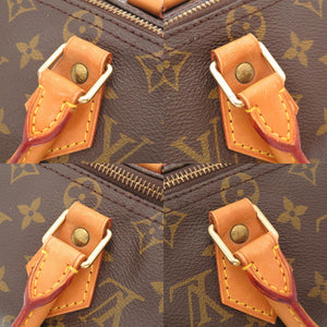 Bランク ヒビあり 業者販売 モノグラム スピーディ25 ルイ ヴィトン M41528 ハンドバッグ バッグ LOUIS VUITTON 2号店