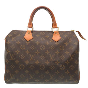 BCランク ヒビあり 業者販売 モノグラム スピーディ30 ルイ ヴィトン M41526 ハンドバッグ バッグ LV 0002 LOUIS VUITTON 2号店
