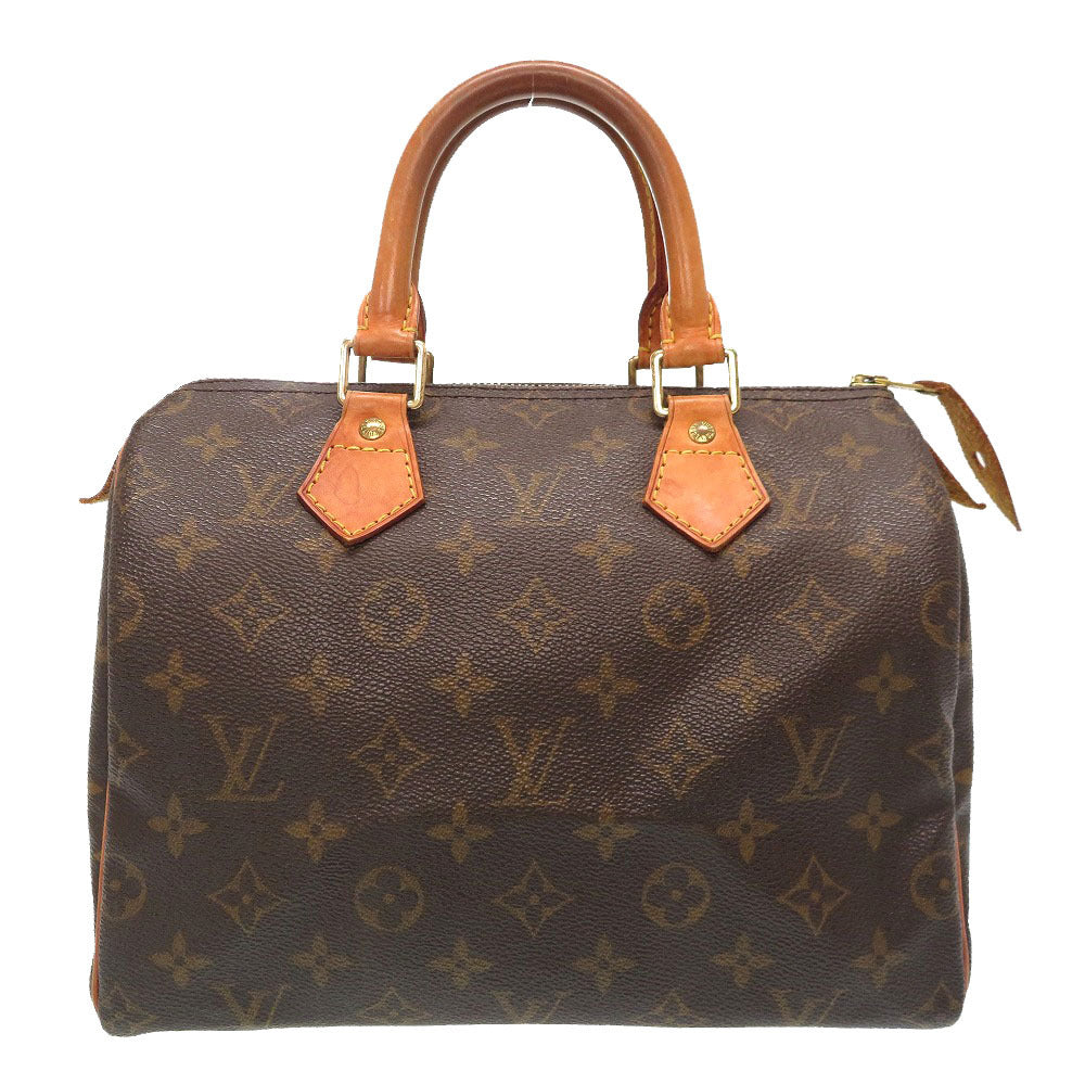 BCランク ヒビあり 業者販売 モノグラム スピーディ25  ルイ ヴィトン  M41528 ハンドバッグ バッグ LV LOUIS VUITTON 2号店