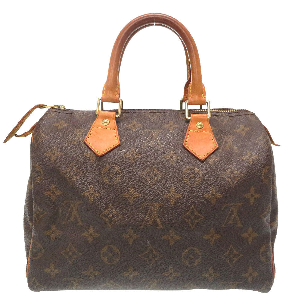 BCランク ヒビあり 業者販売 モノグラム スピーディ25  ルイ ヴィトン  M41528 ハンドバッグ バッグ LV LOUIS VUITTON 2号店