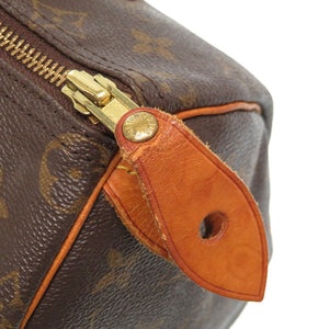 BCランク ヒビあり 業者販売 モノグラム スピーディ25  ルイ ヴィトン  M41528 ハンドバッグ バッグ LV LOUIS VUITTON 2号店