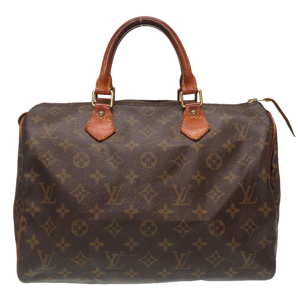 Cランク 業者販売 ヒビあり モノグラム スピーディ30 ルイ ヴィトン M41526 ハンドバッグ バッグ LV LOUIS VUITTON