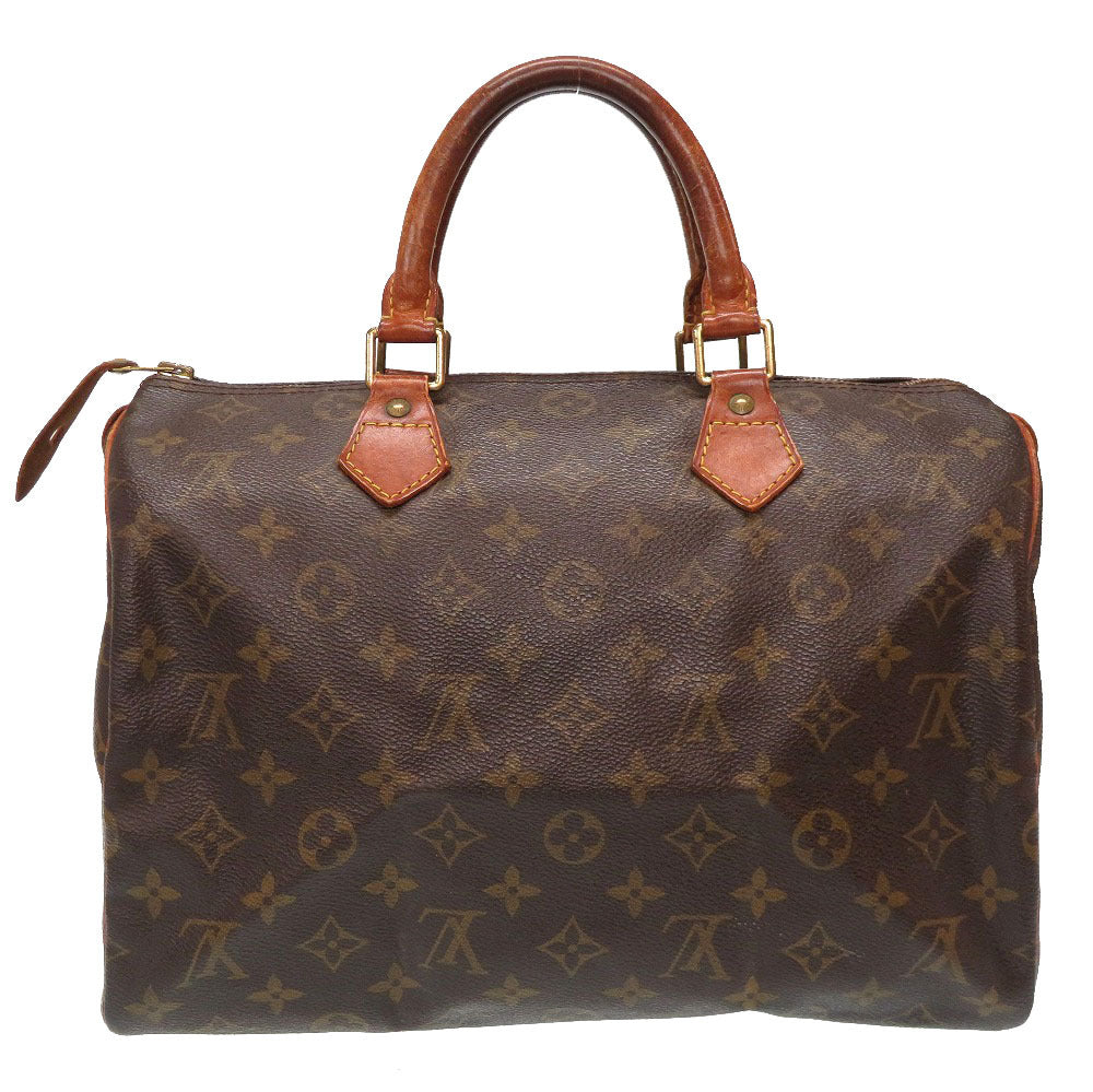 Cランク 業者販売 ヒビあり モノグラム スピーディ30 ルイ ヴィトン M41526 ハンドバッグ バッグ LV LOUIS VUITTON